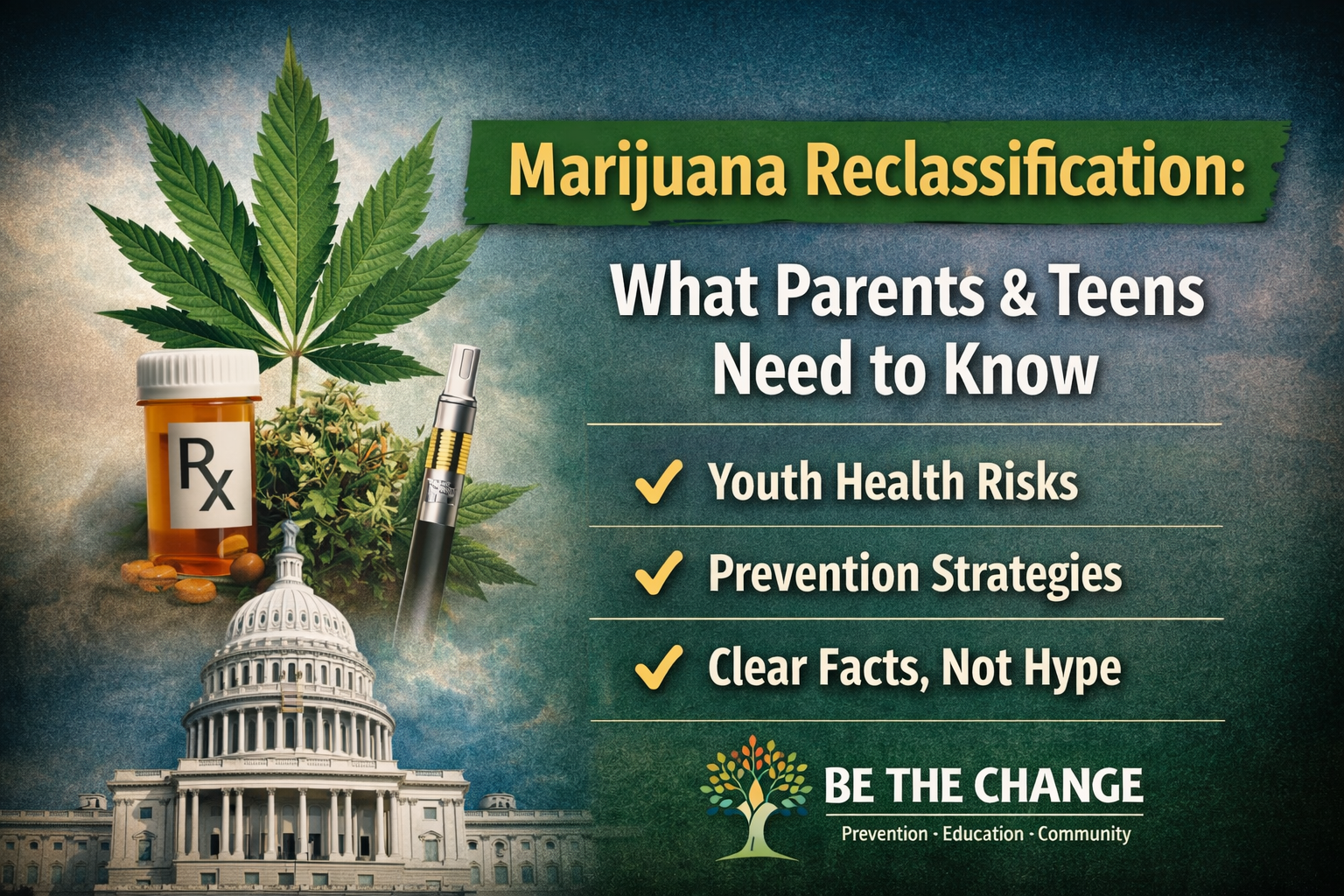 Reclassification Sign Marijuana Reclassification Doesn’t Mean Safe: – Be the Change 406 Coalition